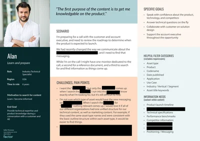 Research-Led Metadata Strategy to Enhance Sales Content Discovery screenshot